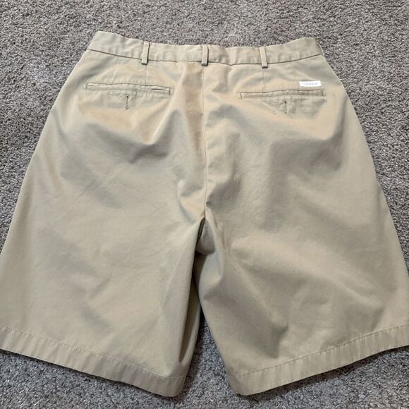 Cremieux Definitive Men's Lightweight Twill 9" Inseam Shorts Khaki Chino 33 - Picture 8 of 8